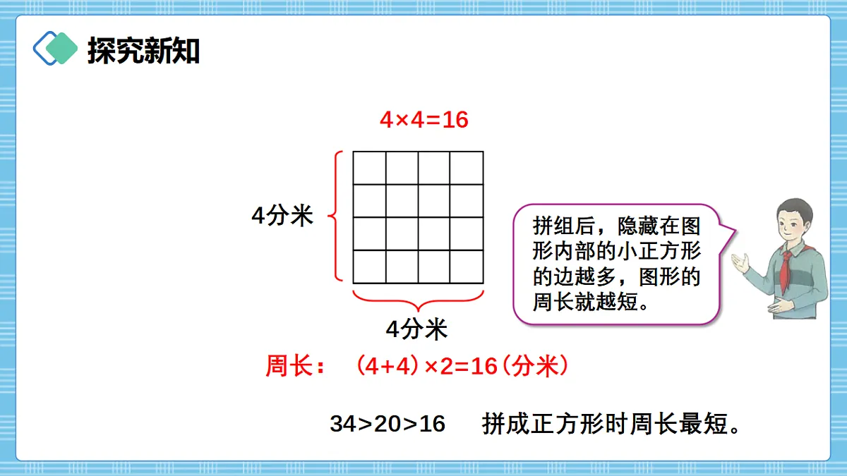 (2026新教材)人教版小学数学三年级下册3.6《运用长方形和正方形的周长计算方法解决实际问题》PPT课件第7页