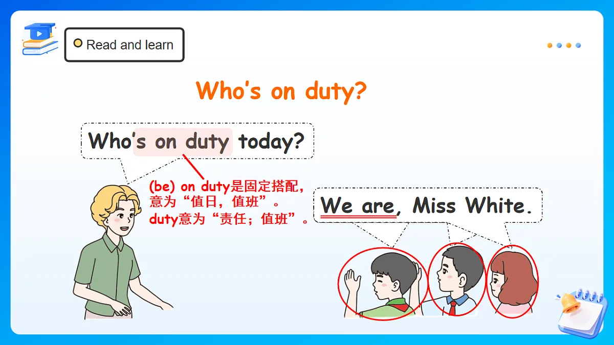 【任务型备课】PEP版英语四下-Unit1 Part B 第4课时 Let's talk & Look and say(课件)第8页