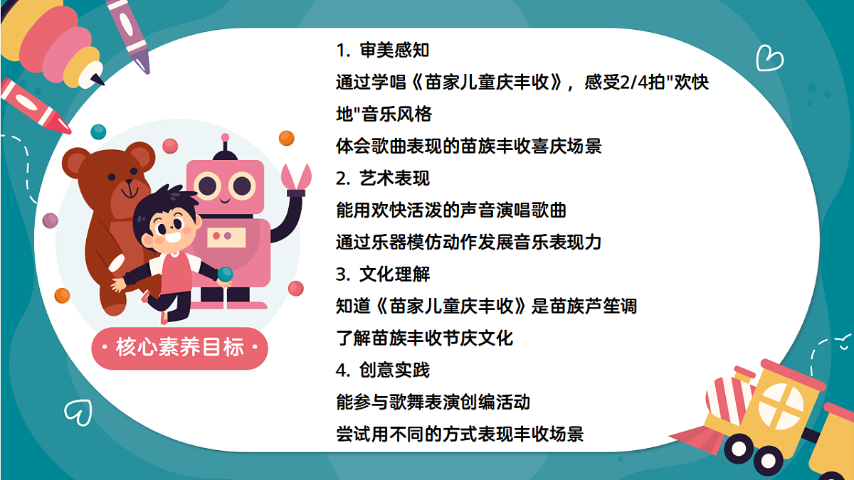 《苗家儿童庆丰收》课件第2页