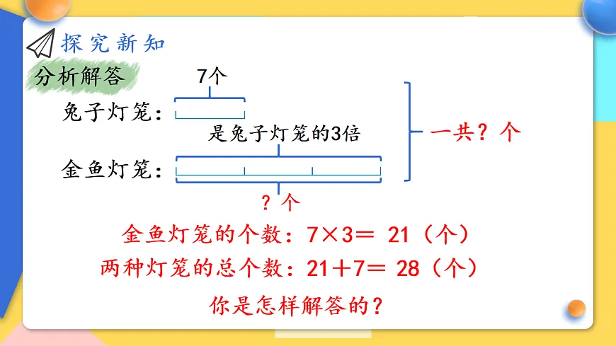 人教版小学数学二年级下册 第7课时《连续两问的实际问题》课件第8页
