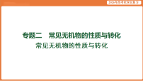2026届高考化学专题复习课件：常见无机物的性质与转化