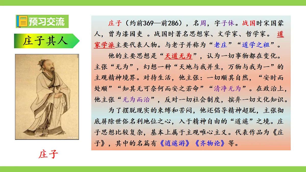21《庄子》二则 【2022新课标】课件第8页