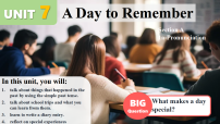 初中英语人教版（2024）七年级下册（2024）Unit 7 A Day to Remember授课课件ppt