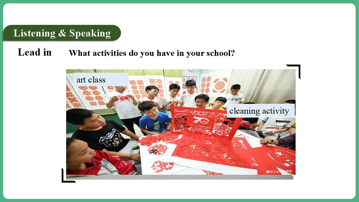 Unit 7 Lesson 1 Listening&Speaking第4页