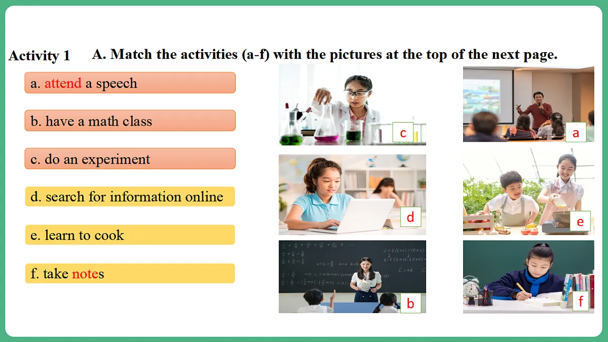 Unit 7 Lesson 1 Listening&Speaking第7页