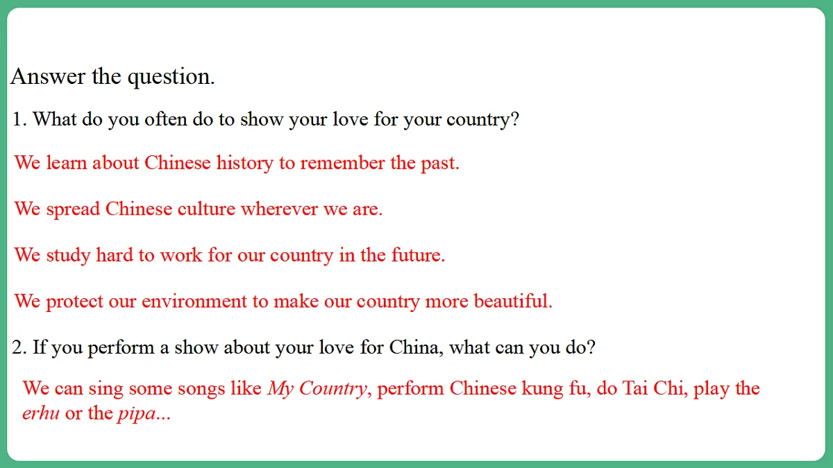 Unit 11 Lesson 2 Function&Pronunciation第4页