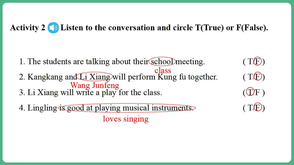 Unit 11 Lesson 2 Function&Pronunciation第5页