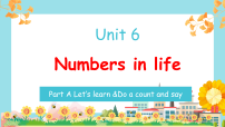 小学英语人教版PEP（2024）三年级下册（2024）Unit 6 Numbers in life课文ppt课件