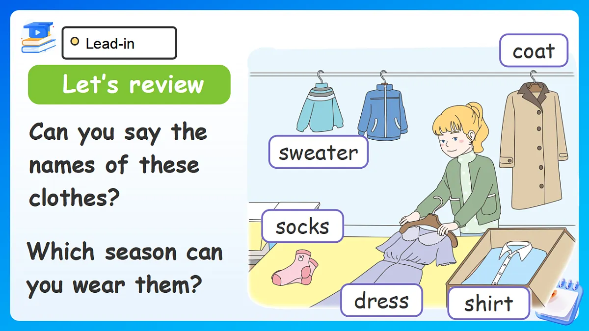 【任务型备课】PEP版英语四下-Unit 4 Part A Let's learn&Choose and say(课件)第5页