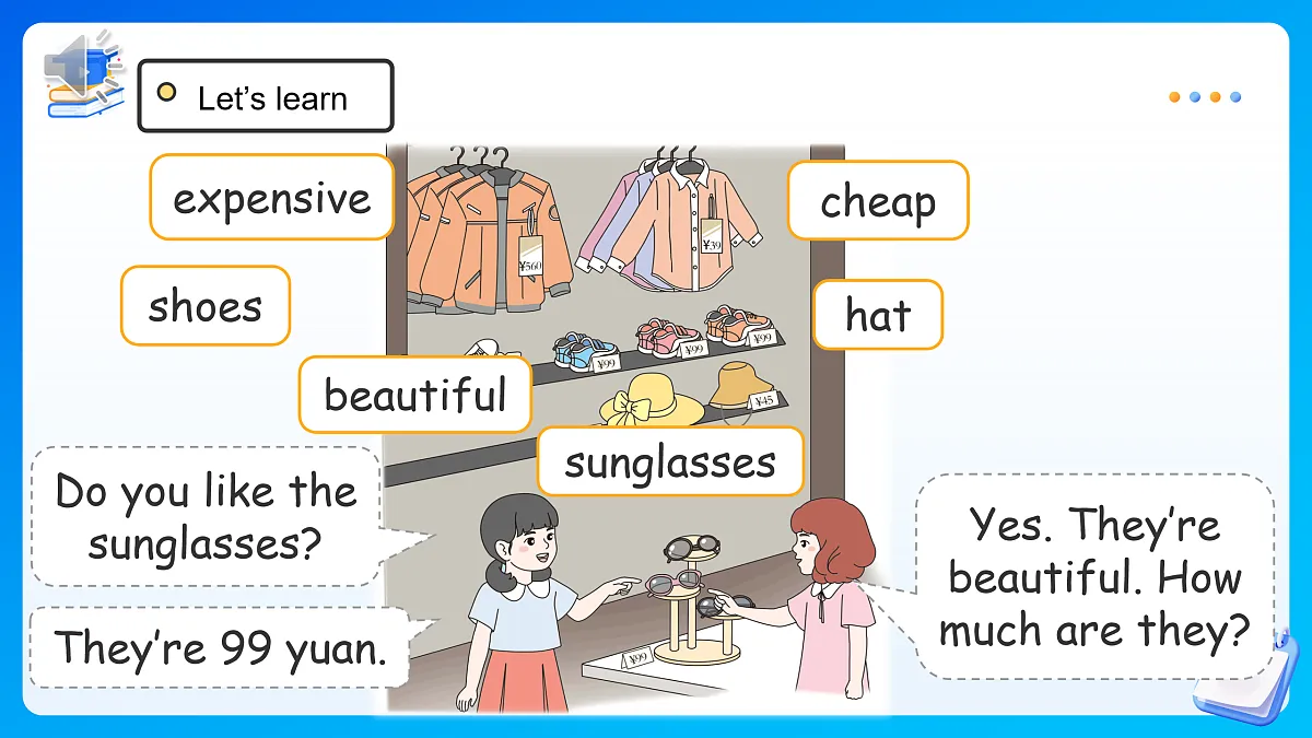 【任务型备课】PEP版英语四下-Unit 4 Part B Let's learn&Look and role-play(课件)第7页