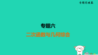 福建省2025中考数学专题突破篇6二次函数与几何综合课件人教版(2024)(含答案)