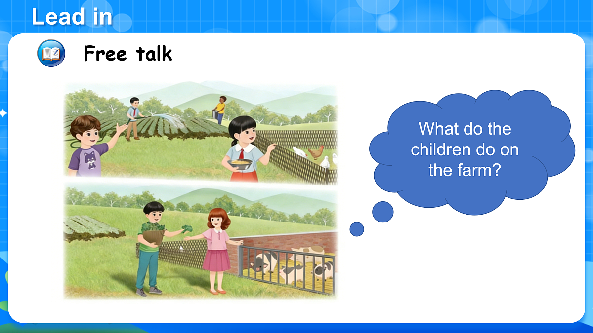 (新课标新教材)人教PEP四年级下册英语Unit 6 From farm to table A Let's learn & Listen and do教学PPT第6页