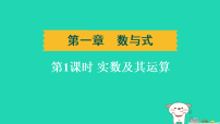 辽宁省2025中考数学第一章数与式第一课时实数及其运算练课件人教版（2024）（含答案）