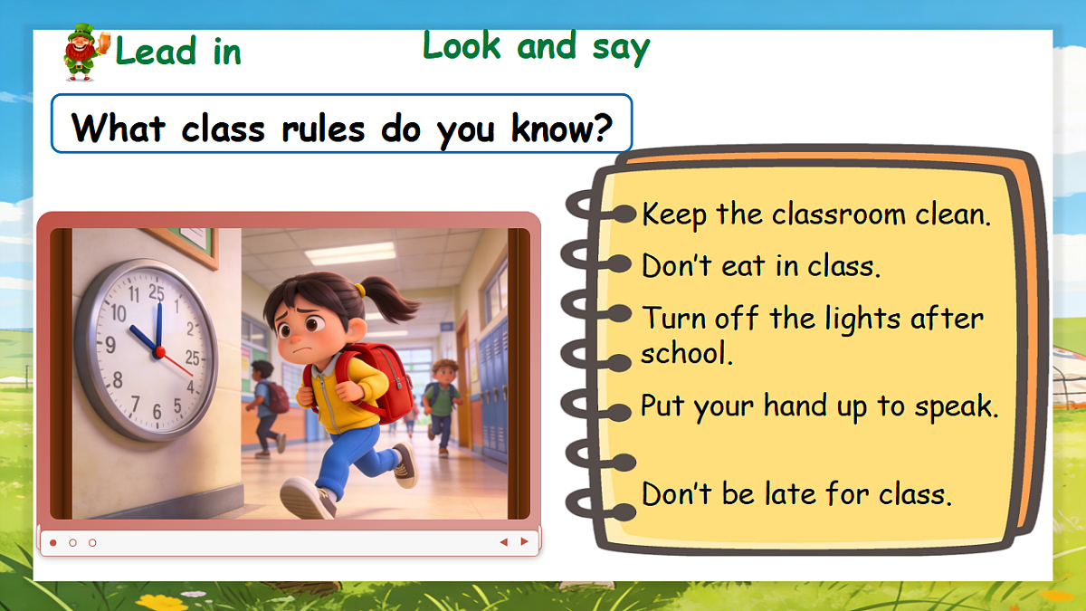 Unit 2 第2课时 Part A Let’s learn&Look, choose and say (教学课件) 第6页
