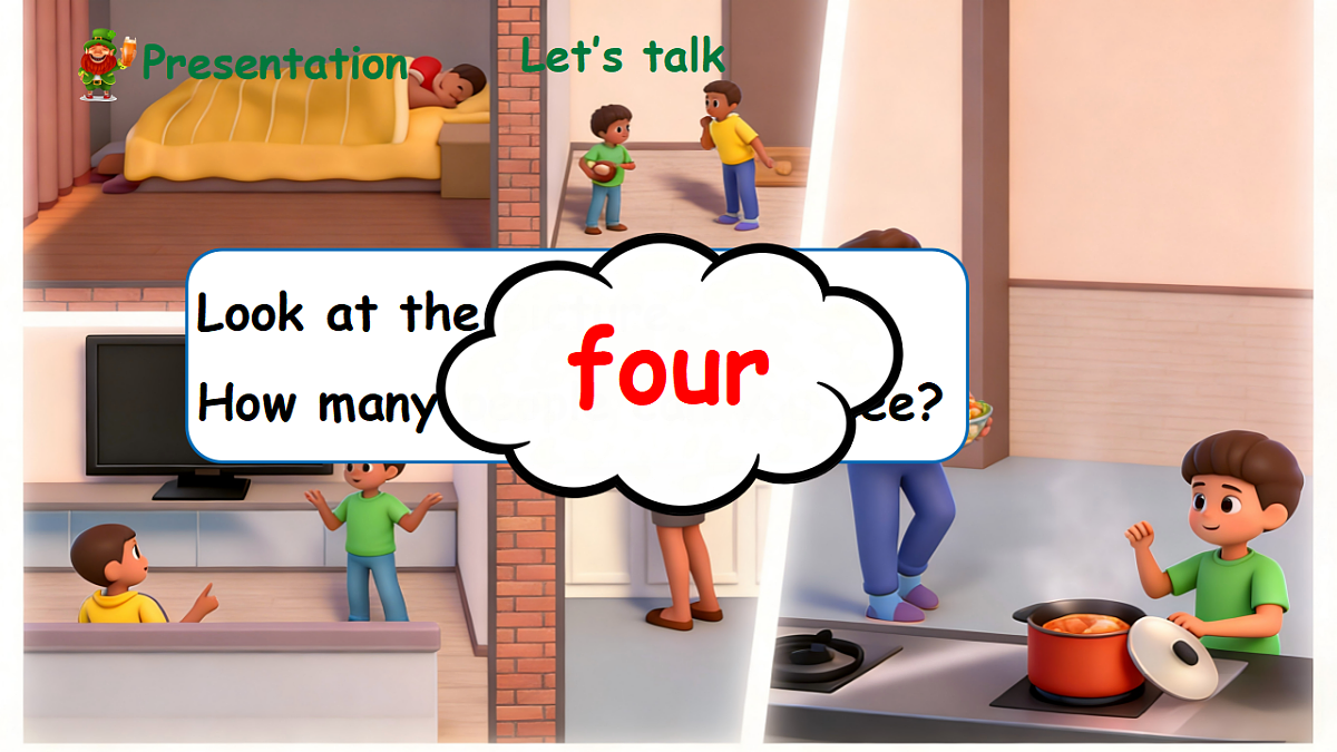 Unit 2 第4课时 Part B Let’s talk&Look and say (教学课件) 第8页