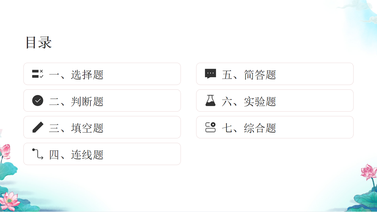 五年级科学下册3.2 我们面临的环境问题 同步分层练习讲解课件(33张)第2页