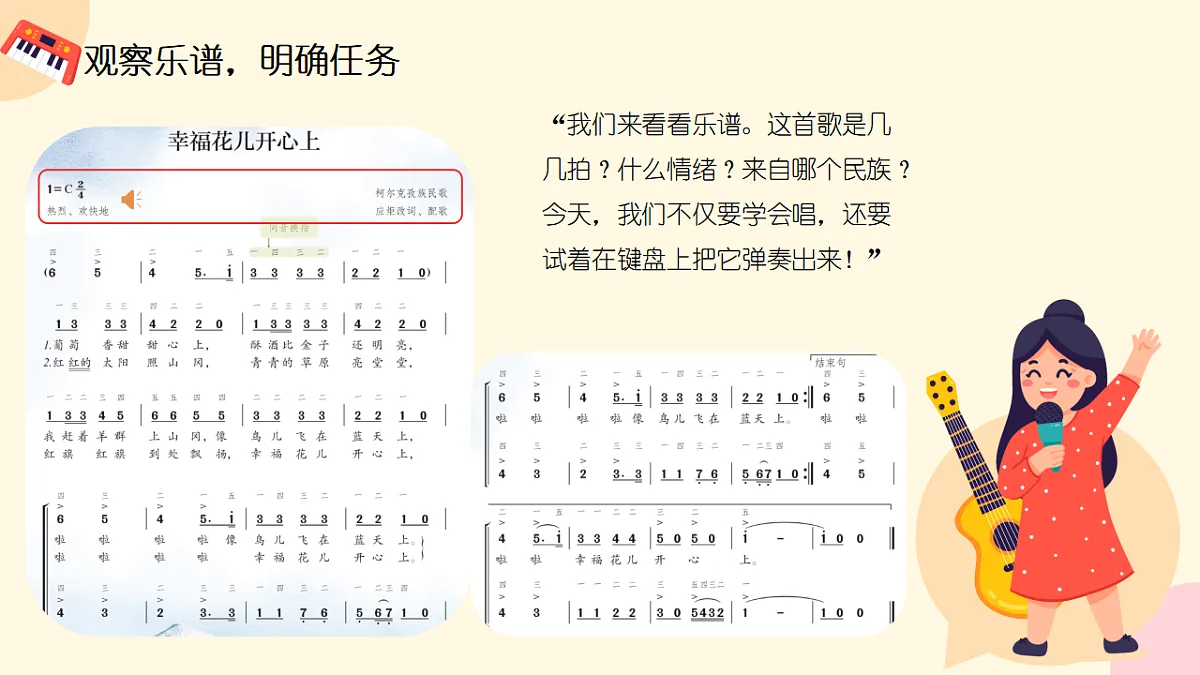 《幸福花儿开心上》课件第6页