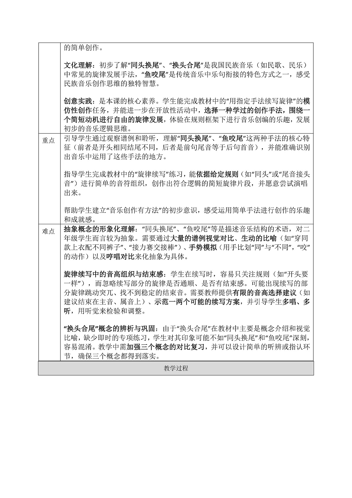 《多样的重复》教案第2页