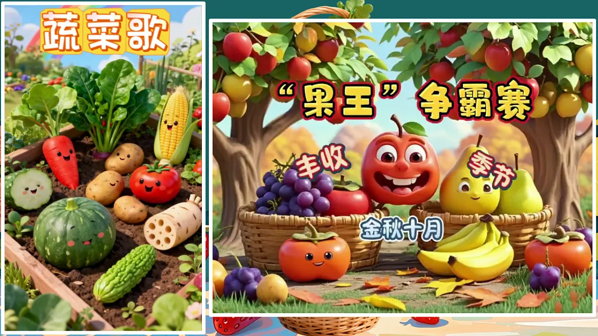 丰收的果实 课件第1页