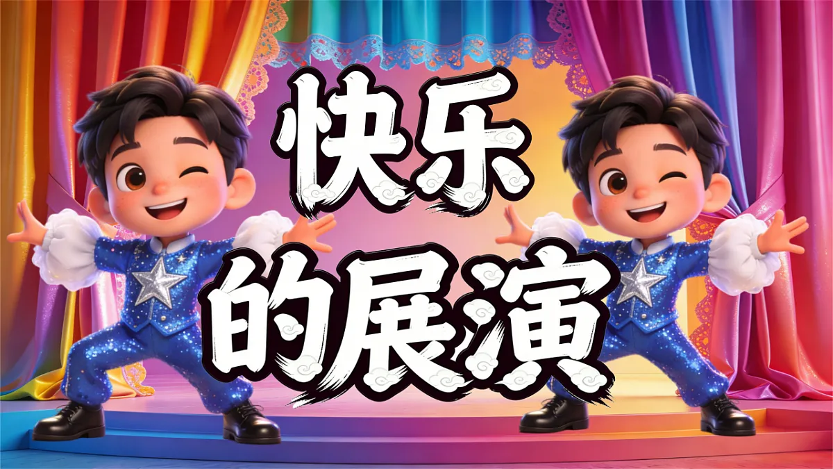快乐的展演 课件第3页