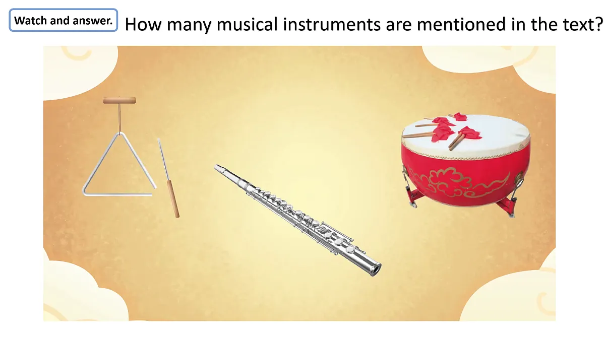 Unit4 How can we make music:Period 5课件——2025-2026学年四年级下册《英语》沪教版(2024)第3页