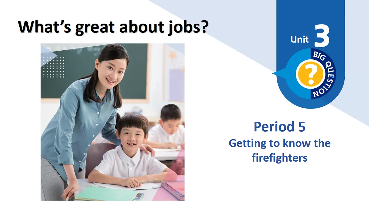 Unit3 What’s great about jobs:Period 5课件——2025-2026学年四年级下册《英语》沪教版(2024)第1页