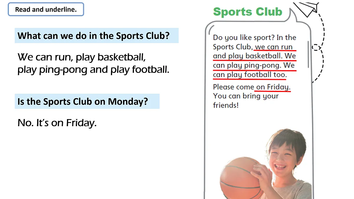 Unit2 What do we like about school:Period 5课件——2025-2026学年四年级下册《英语》沪教版(2024)第6页