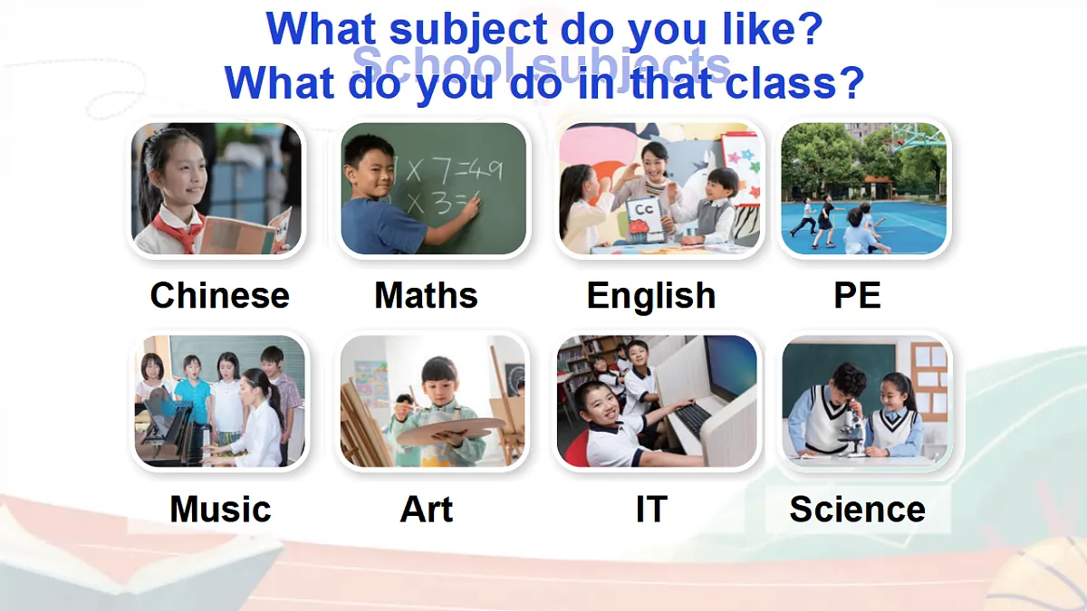 Unit2 What do we like about school:Period 3课件——2025-2026学年四年级下册《英语》沪教版(2024)第3页