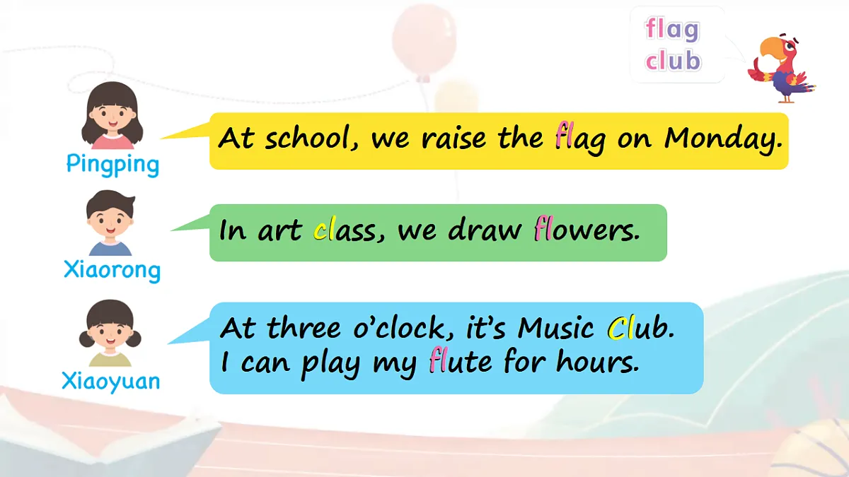 Unit2 What do we like about school:Period 3课件——2025-2026学年四年级下册《英语》沪教版(2024)第5页
