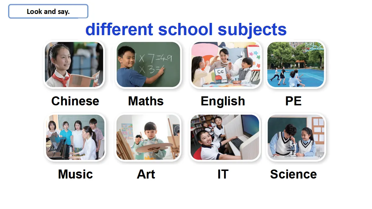 Unit2 What do we like about school:Period 2课件——2025-2026学年四年级下册《英语》沪教版(2024)第3页
