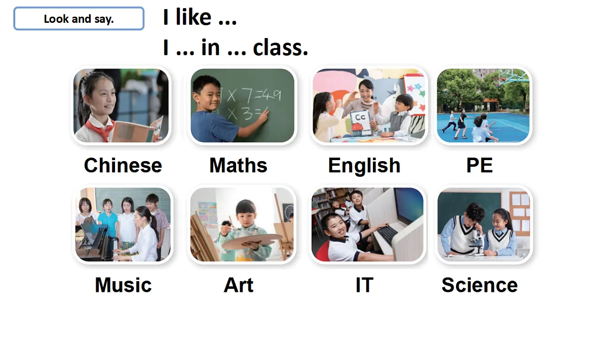 Unit2 What do we like about school:Period 2课件——2025-2026学年四年级下册《英语》沪教版(2024)第5页
