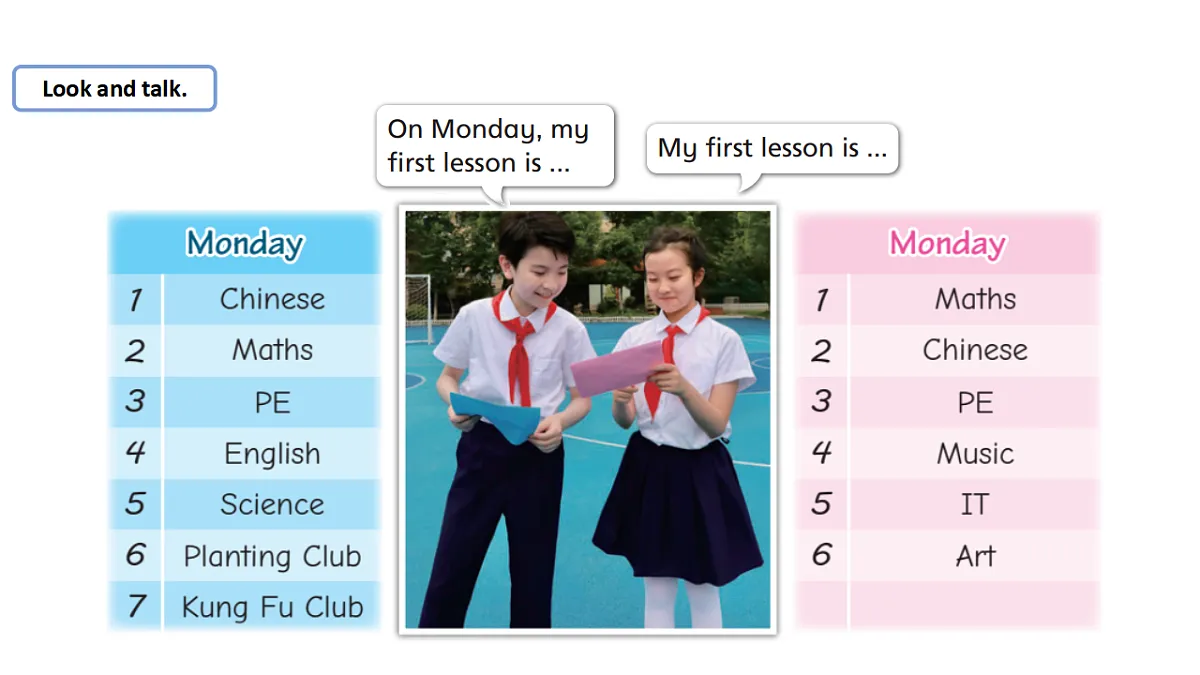 Unit2 What do we like about school:Period 2课件——2025-2026学年四年级下册《英语》沪教版(2024)第6页