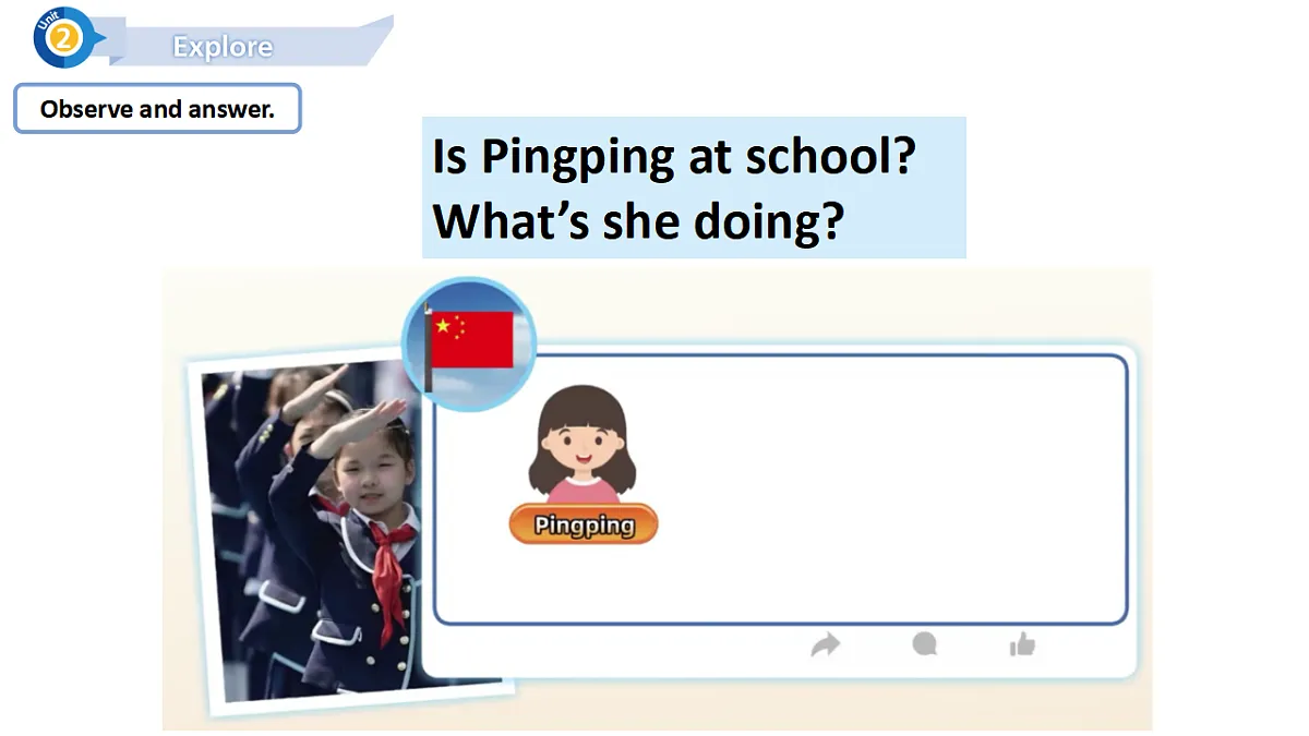Unit2 What do we like about school:Period 2课件——2025-2026学年四年级下册《英语》沪教版(2024)第7页