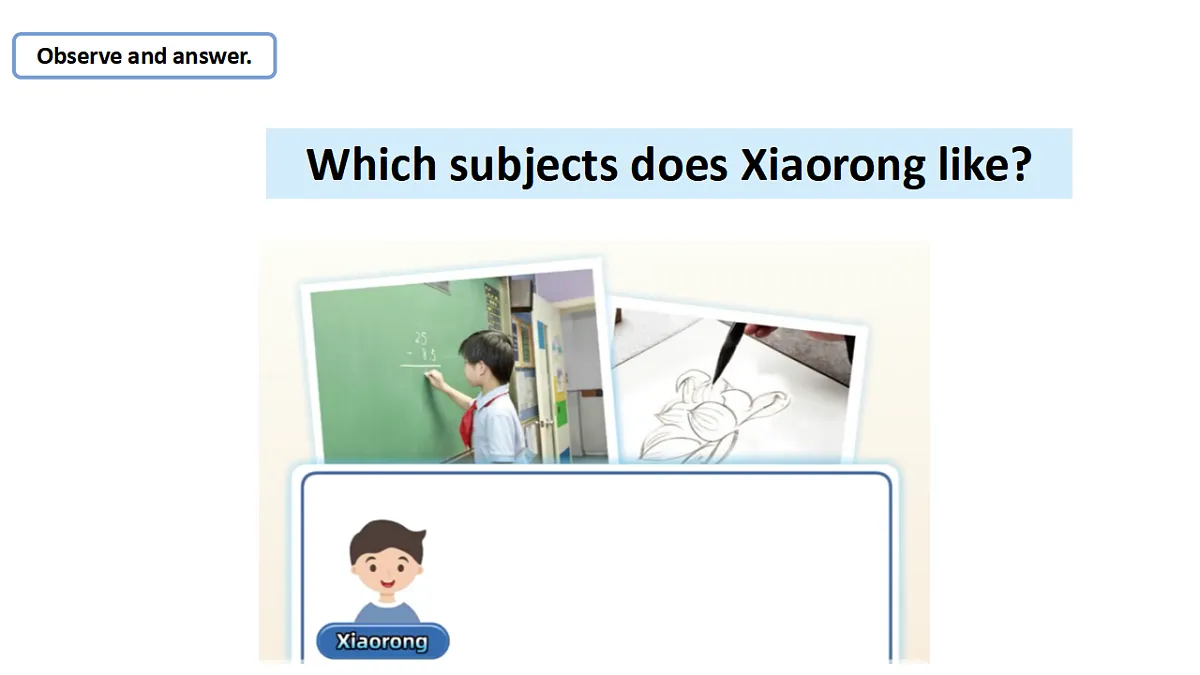 Unit2 What do we like about school:Period 2课件——2025-2026学年四年级下册《英语》沪教版(2024)第8页