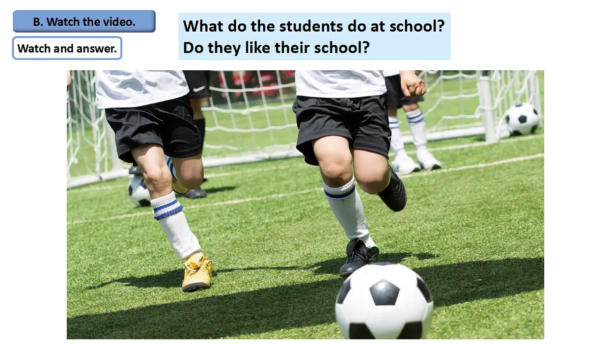 Unit2 What do we like about school:Period 1课件——2025-2026学年四年级下册《英语》沪教版(2024)第4页
