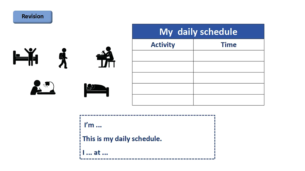 Unit1 What is your daily schedule:Period 2课件——2025-2026学年四年级下册《英语》沪教版(2024)第5页