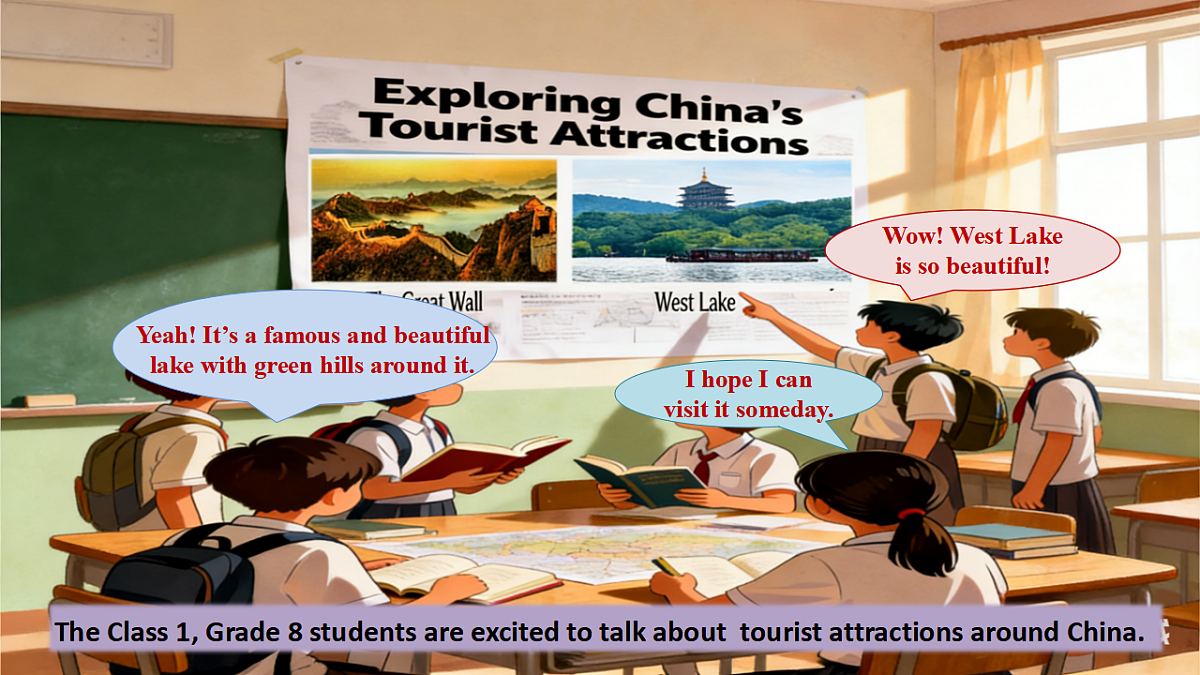 译林版(2024)八年级下册英语Unit 2 Amazing China Welcome to the unit 课件第4页