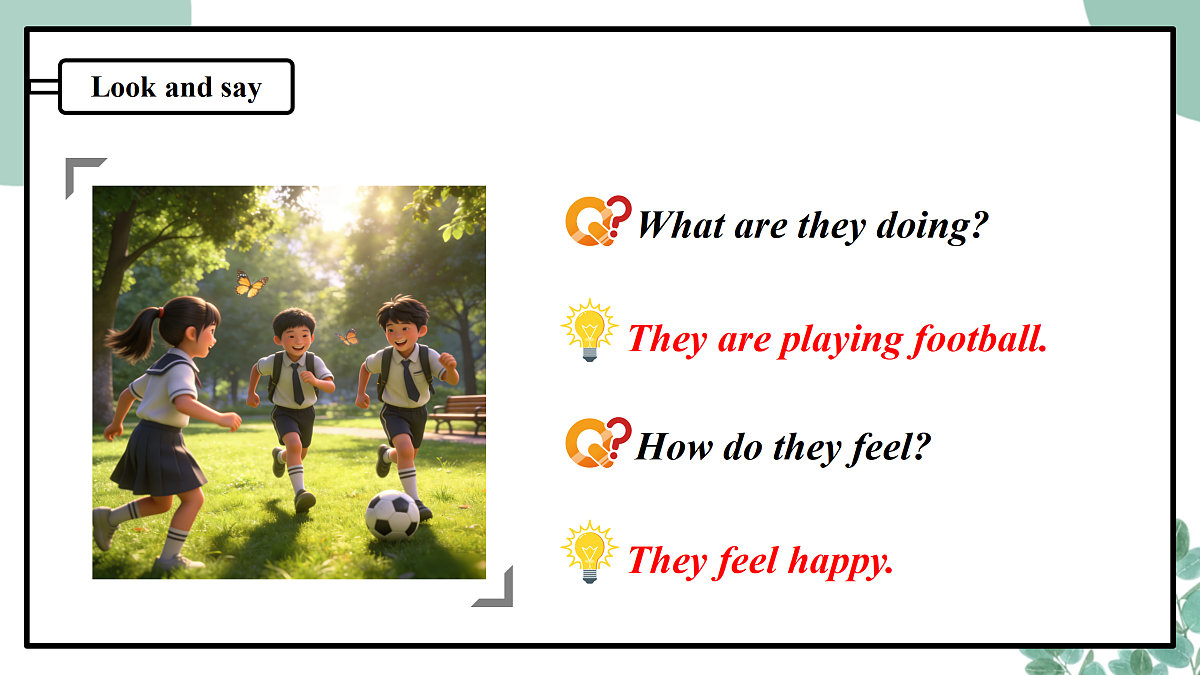 外研版(三起)小学英语 四年级下册Unit 2 How do you feel today 课时 1 Get ready & Start up 课件第5页