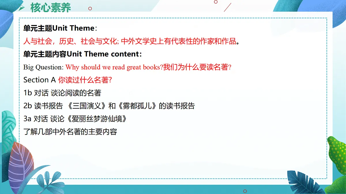 【核心素养】2026春新人教8下英语《Unit 7 A Good Read 03Section A 4a-4d》 课件第4页