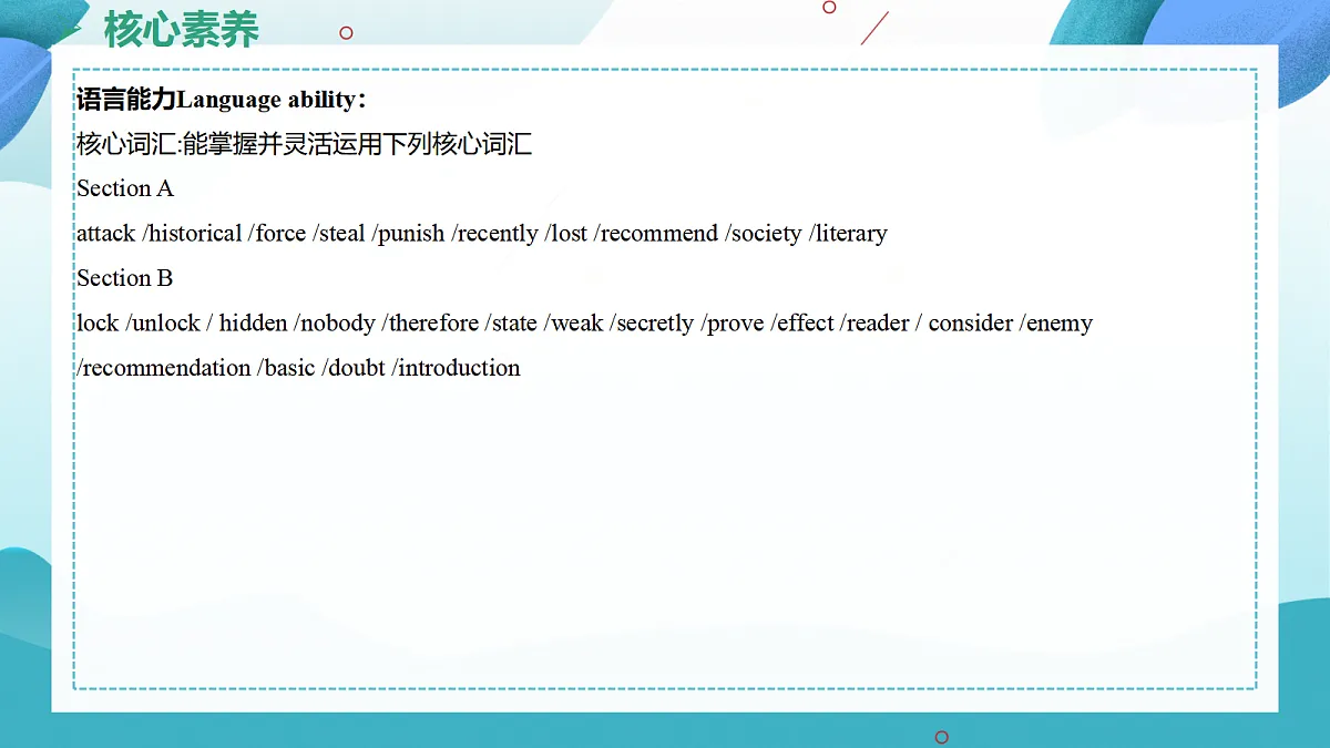 【核心素养】2026春新人教8下英语《Unit 7 A Good Read 03Section A 4a-4d》 课件第6页