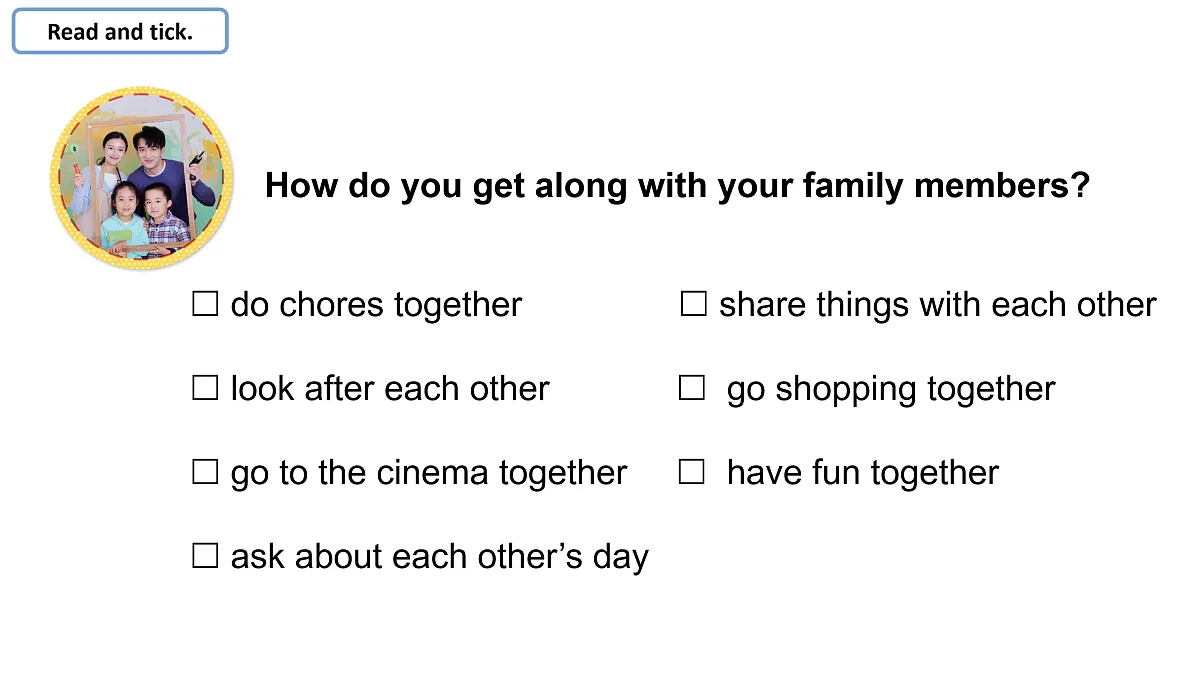 Unit8How do people get along with each other:Period5课件——2025-2026学年四年级下册《英语》沪教版(2024)第5页