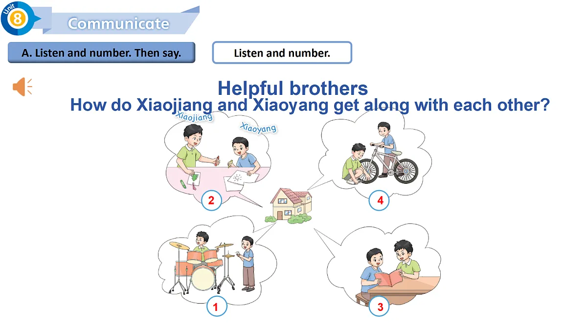 Unit8How do people get along with each other:Period4课件——2025-2026学年四年级下册《英语》沪教版(2024)第7页