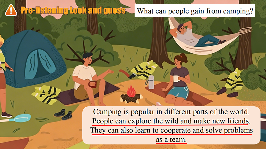 Unit 3 What makes a great team Developing ideas Listening and speaking新外研版八下英语课件第6页