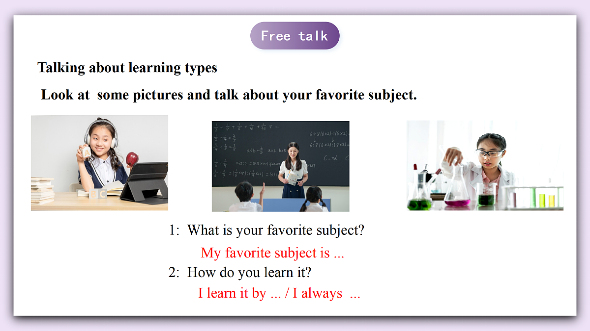 Unit 7《Be a better learner》Lesson 6 Oral Communication 课件 仁爱版英语八下第3页