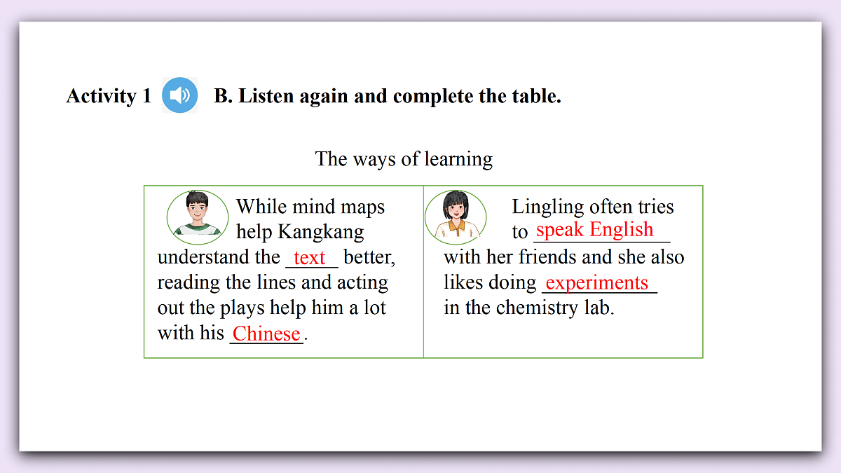 Unit 7《Be a better learner》Lesson 6 Oral Communication 课件 仁爱版英语八下第7页