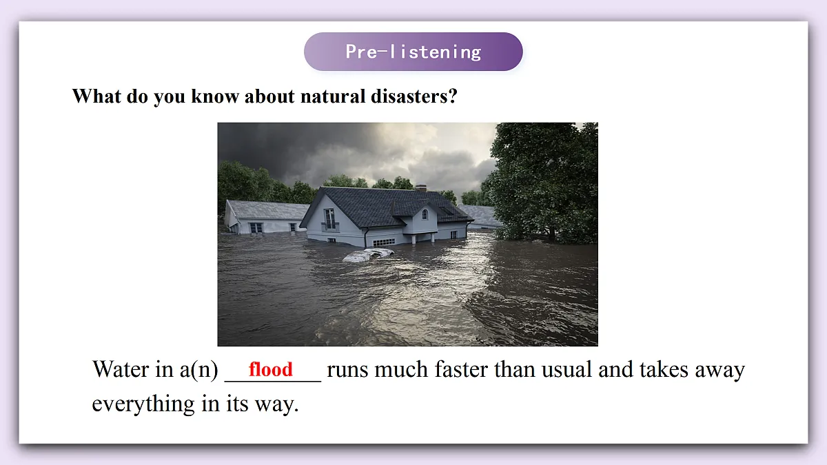 Unit 9《Forces of Nature》Lesson 1 Listening&Speaking 课件 仁爱版英语八下第7页