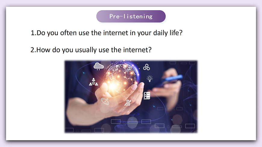 Unit 10《World in the Cloud》Lesson 1 Listening&Speaking 课件 仁爱版英语八下第3页