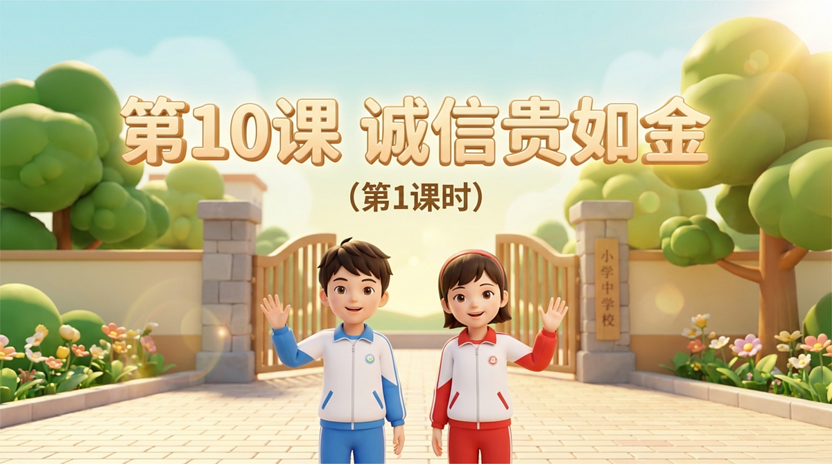 10、诚信贵如金 第1课时 课件第1页