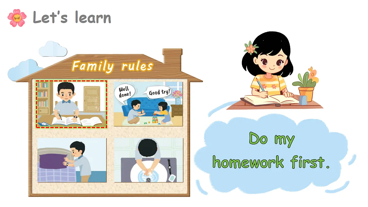 第2课时 A Let's learn & Look, choose and say第4页