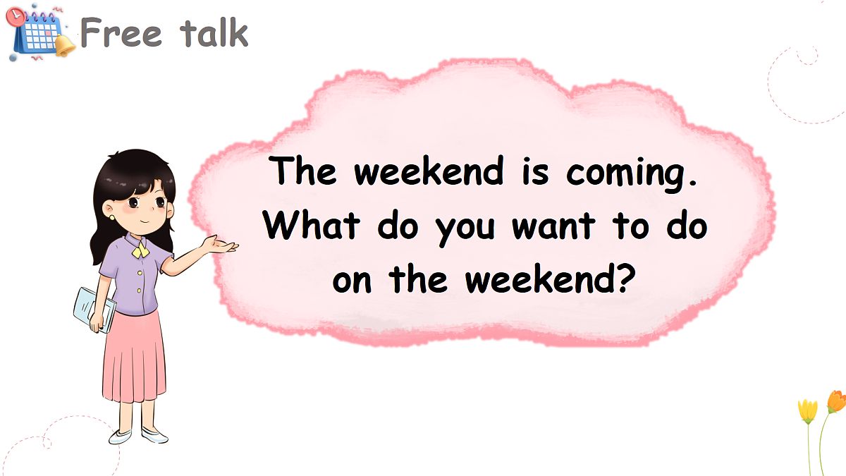 Lesson 4 What do you want to do on Saturday?第6页